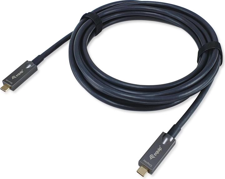Produktbild equip USB Kabel 3.2 C -> C St/St 10.00m 4K/60Hz sw (10 m, USB 3.2 Gen 2)