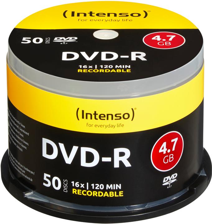Image du produit Intenso Dvd-R 4,7 Go (50 x)