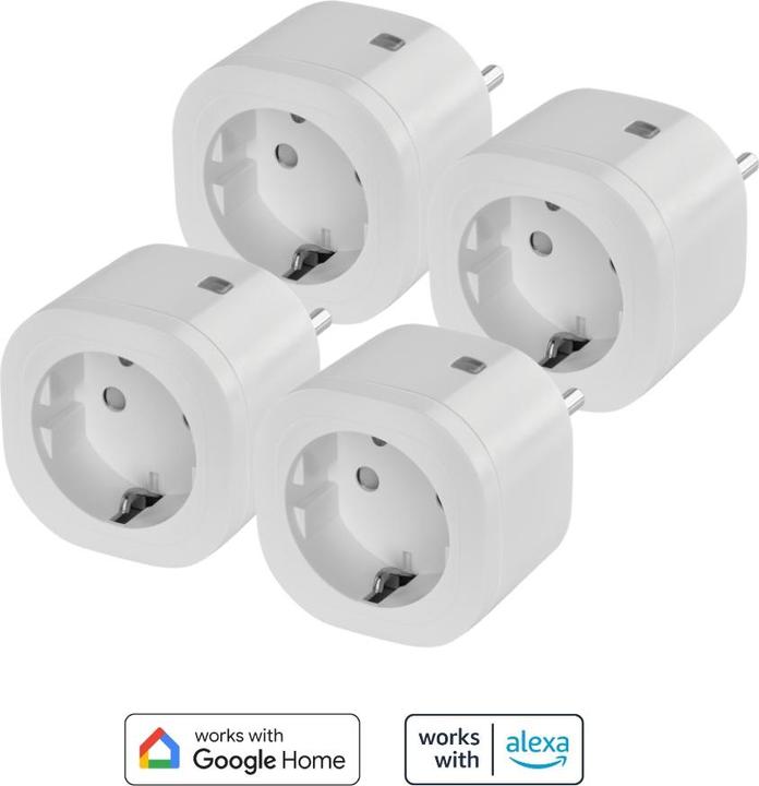 Netatmo Connecteur intermédiaire intelligent Omajin - Lot de 4 - (DE) - blanc
