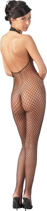 Immagine prodotto Mandy Mystery Catsuit a rete con colletto di pizzo (M, L)