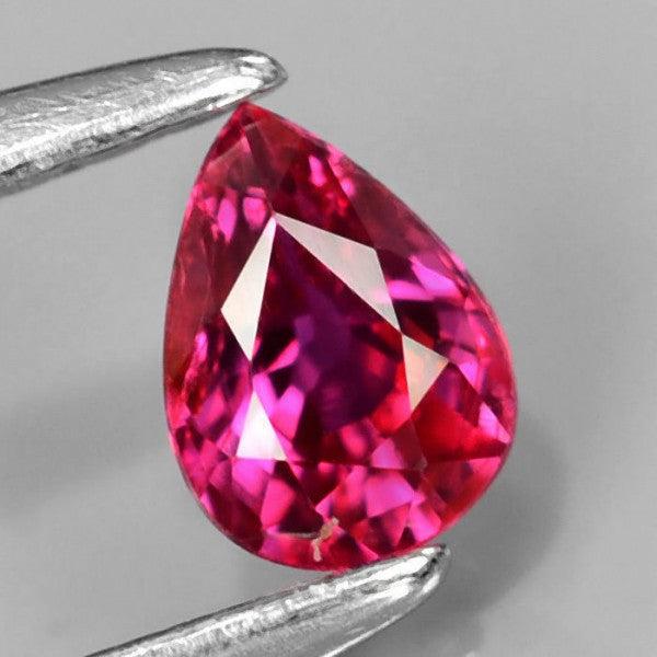 Image du produit Hermex Oeil de la Providence Bague argentée avec pierre précieuse spinelle rubis - T. 59 / Size 9 (9)
