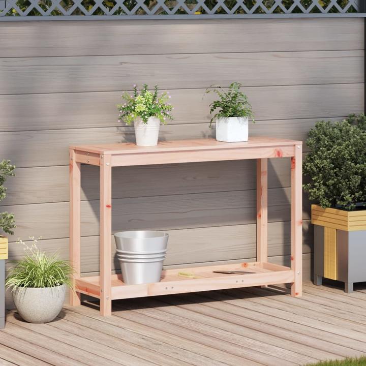 Actual product image VidaXL Planting table with Douglas fir shelf