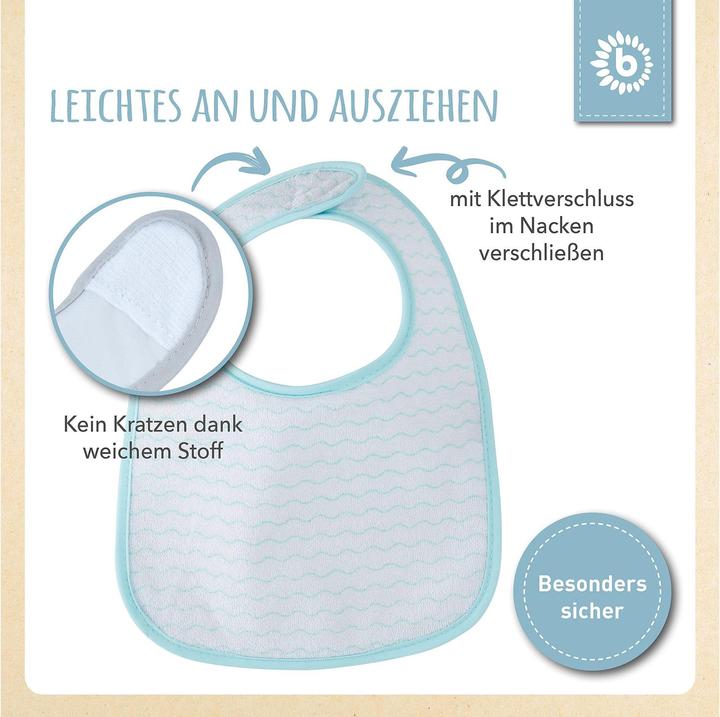 Produktbild Bieco Lätzchen 5er Pack