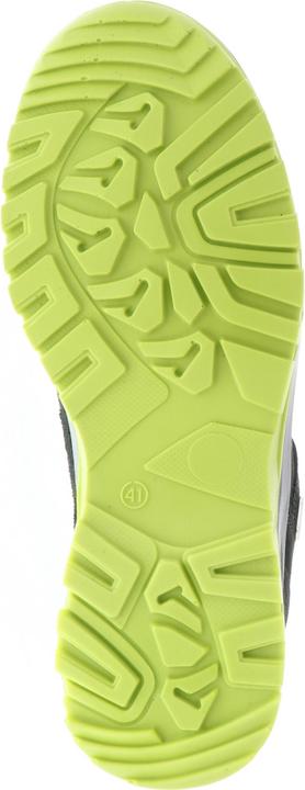 Actual product image Jacalu Ladies Men's Trekking Shoes Hiking Boots Mountain Shoes Outdoor Black/Green (39)