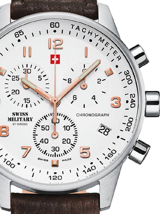 Swiss Military Quartz Chronograph (Analoguhr, 41 mm)