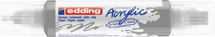 Image du produit Edding Marqueur acrylique 5400 Double Liner (Argent, 10 mm, 1 x)