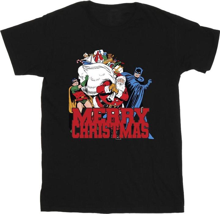 Immagine prodotto Batman Merry Christmas Comic Maglietta Uomo (XXL)