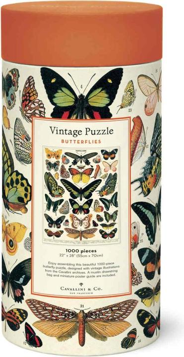 Produktbild Cavallini Butterflies Schmetterlinge (1000 Teile)