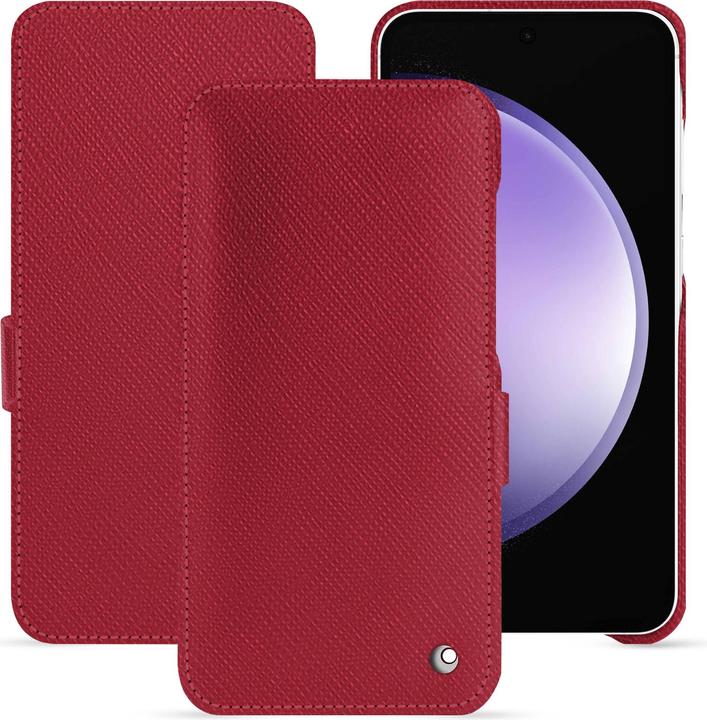 Actual product image Noreve Horizontal leather flap shell (Samsung Galaxy S23 FE)