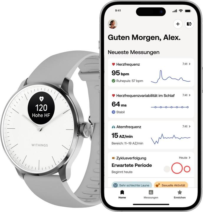 Produktbild Withings ScanWatch Light (37 mm)