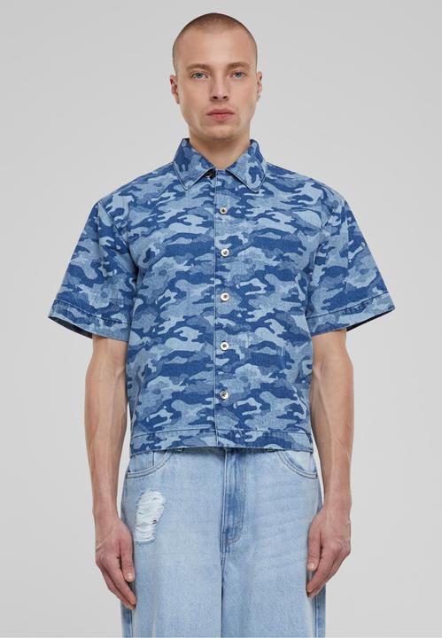 Produktbild Urban Classics Laser Camo Printed Boxy Shirt - 166807 (L)