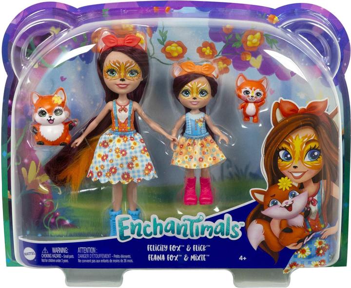 Image du produit Enchantimals Puppe + Little Sister Sort.