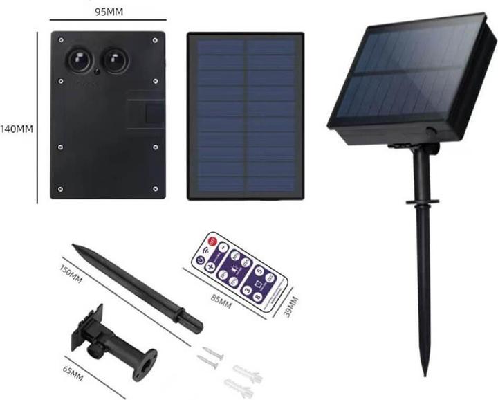 Image du produit Cover-Discount Guirlande lumineuse solaire 10m 300 LED multicolores (10 m)