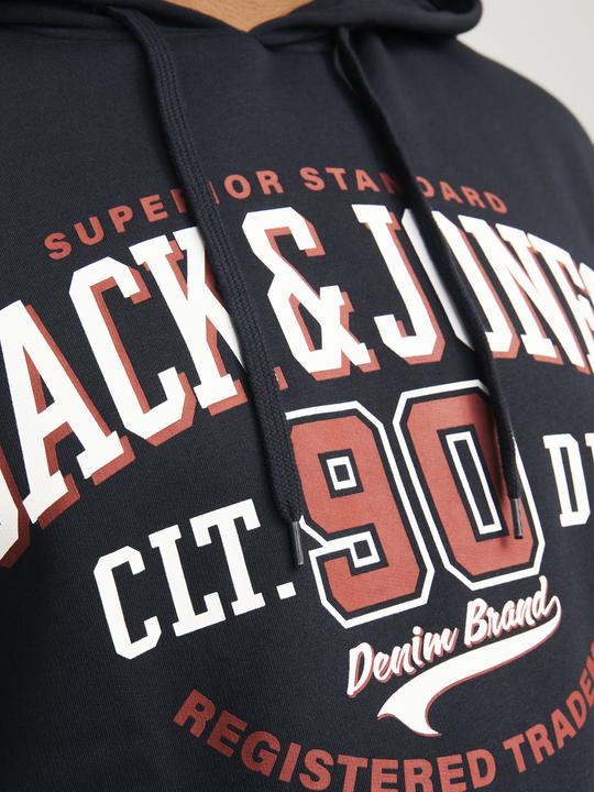 Produktbild Jack & Jones JJELOGO SWEAT HOOD 2 COL 24/25 NOOS PLS (XXL)