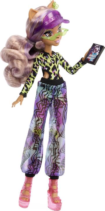 Actual product image Monster High Scare-adise Island Clawdeen Wolf Doll