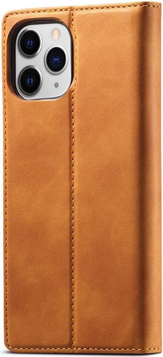 Produktbild Cover-Discount iPhone 13 Pro - Stand Flip Case Hülle braun (Apple iPhone 13 Pro)