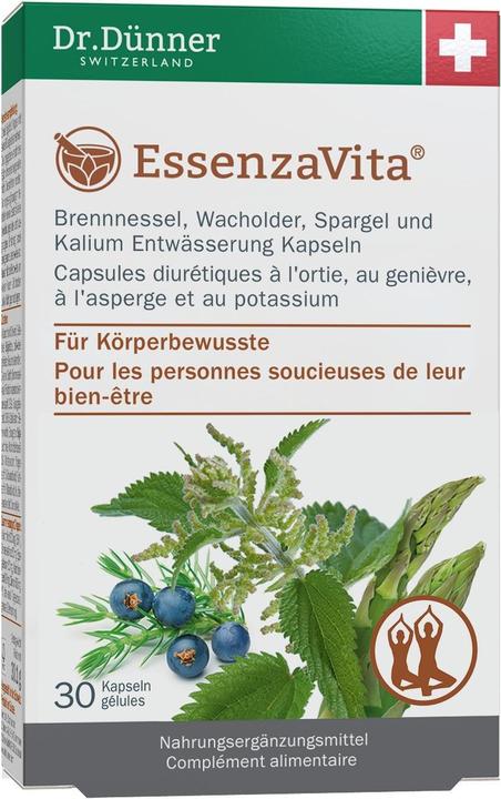 Actual product image Dr. Dünner Essenza Nettle Drainage Capsules (1 Piece, Capsules, 58 g)