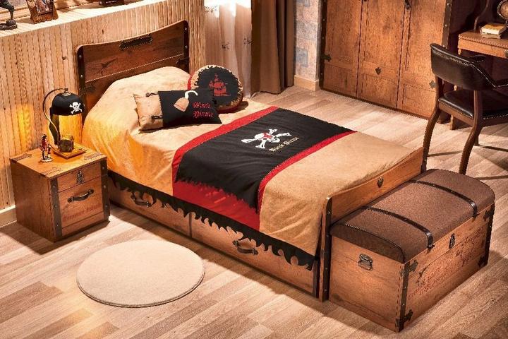 Image du produit Cilek Lit en L Pirate 100x200cm (100 x 200 cm)