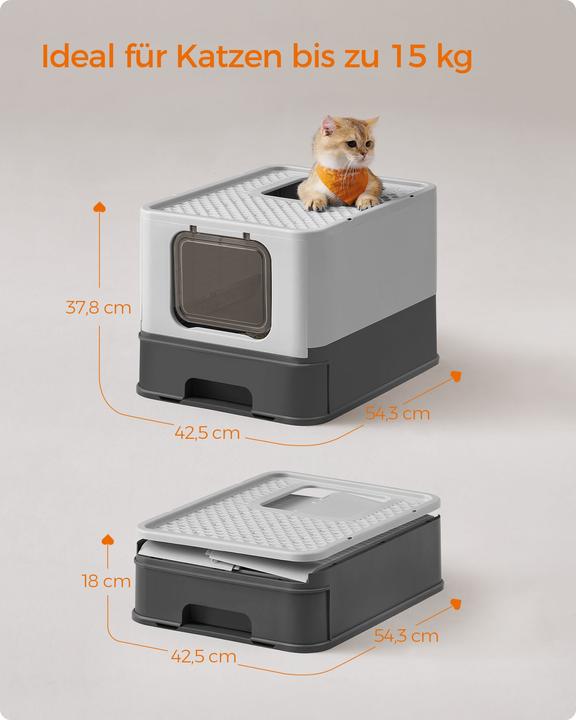 Immagine prodotto Feandrea Schrödinger's Box (Lettiera per gatti chiusa)