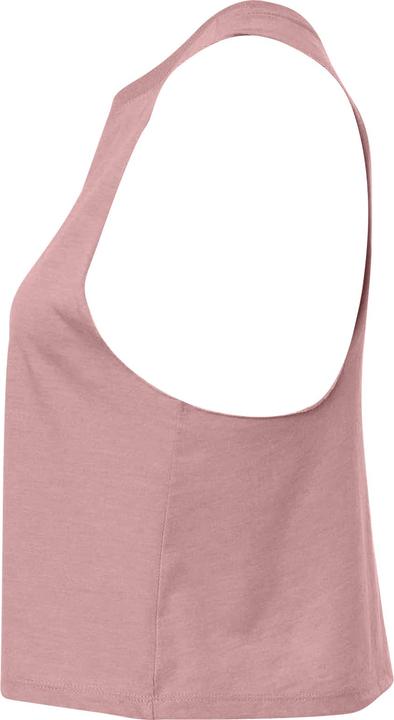 Actual product image Bella Canvas Womens/Ladies Racerback Cropped Sleeveless Tank Top (L)