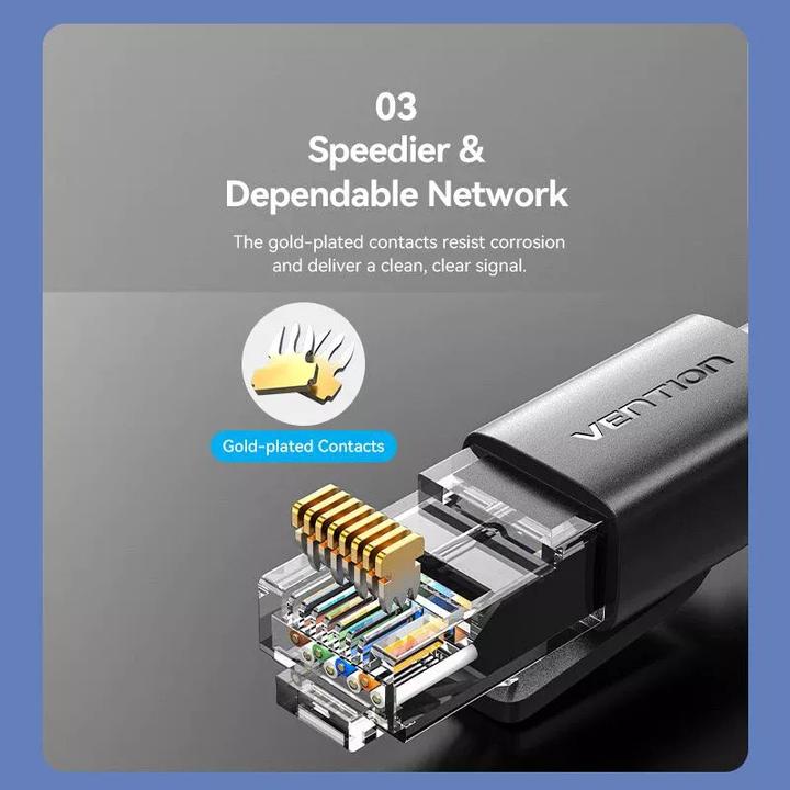 Actual product image Vention Ethernet cable (RJ45 - CAT6) - 10m (10 m)