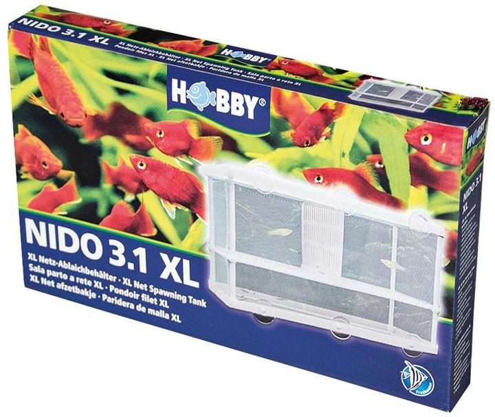 Actual product image Hobby Spawning tank Nido 3.1 XL, 25 x 15 x 14.5 cm