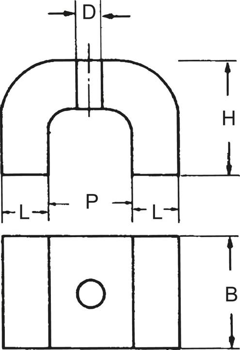 Produktbild Magni Hufeisenmagnet 40,0x25,0x25,0mm FORTIS (1 x)