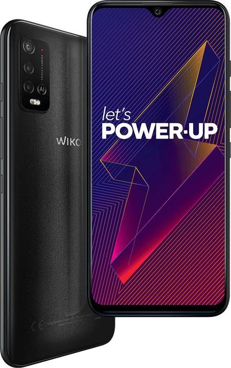 Wiko compatibel POWER U20 64+3 SLATE GREY (64 GB, Leigrijs, Dubbele SIM)
