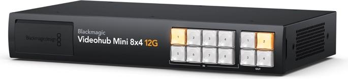 Image du produit Blackmagic Videohub Mini 8x4 12G (Commutateur matriciel)