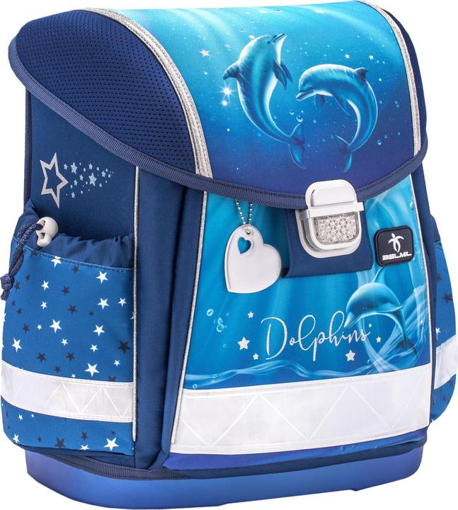 Actual product image Belmil CLASSY Schulrucksack-Set Dolphins (19 l)