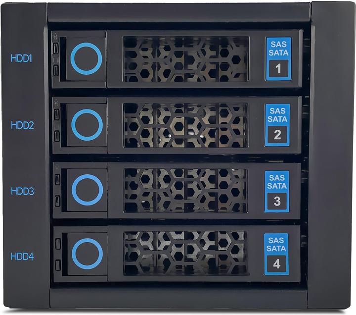 Produktbild Fantec WR-C3141-12G Backplane für 4x 3,5/2,5 HDD/SSD (3.5", 2.5")