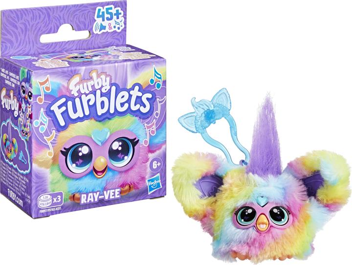 Actual product image Furby Furblets Ray-Vee Mini electronic plush toy (5 cm)