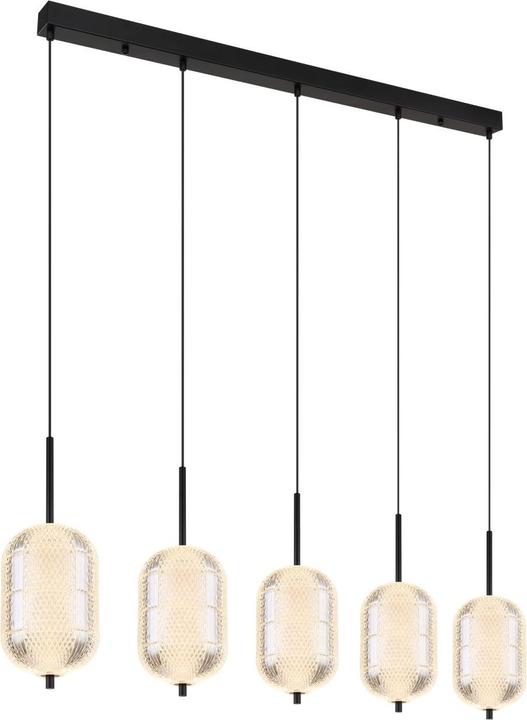 Produktbild Globo Hängeleuchte Metall Schwarz Matt, 1xled