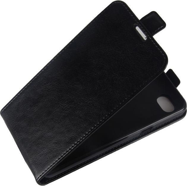 Image du produit MU Classic Couverture en cuir avec pochette pour cartes de visite (LG Q6+, LG Q6)