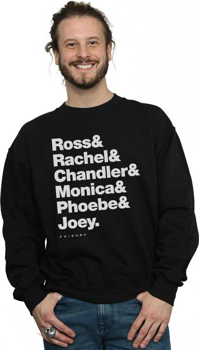 Immagine prodotto Friends First Names Text Felpa Uomo (S)