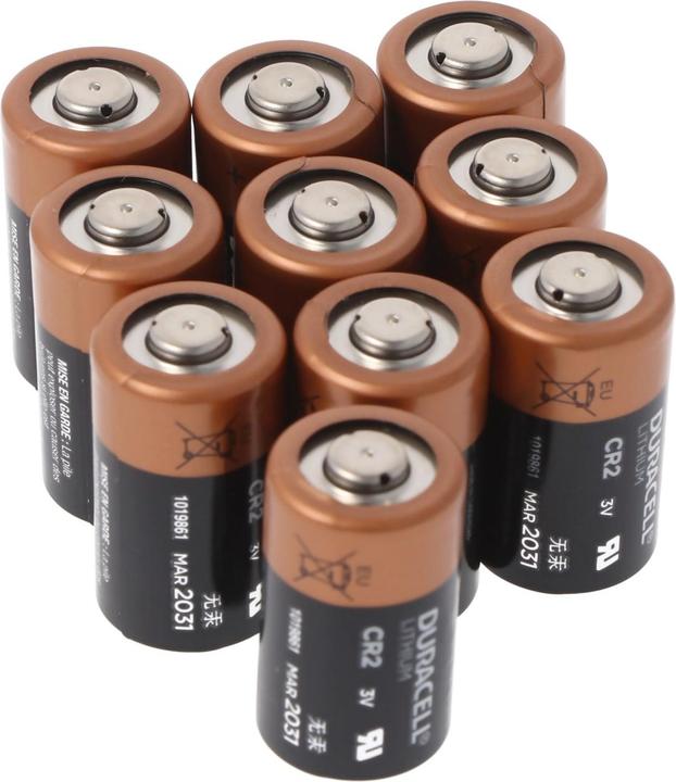 Produktbild Duracell 10x Photobatterie CR2 Ultra CR15H270 (10 Stk., CR2, 850 mAh)