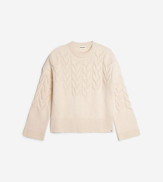 Image du produit Armedangels Alaania Pullover Stand-Up Collar Oatmilk (M)