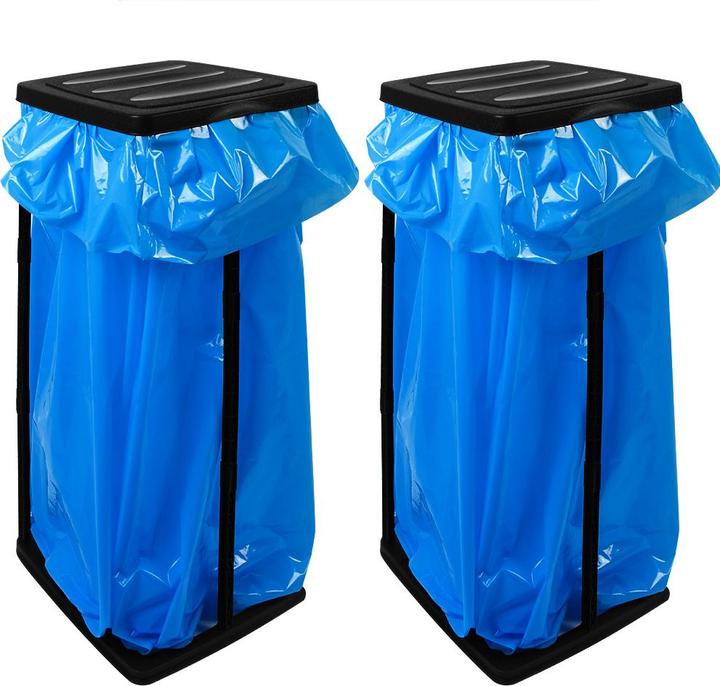 Image du produit Deuba 2x supports de sac-poubelle (60 l)