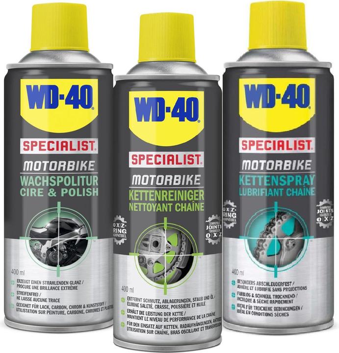 Immagine prodotto WD-40 Set di cura Specialista Motocicletta (1200 ml)