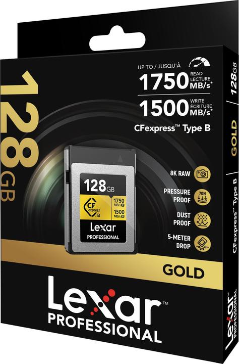 Immagine prodotto Lexar Serie Oro Professionale (128 GB, CFexpress tipo B, UHS-I)