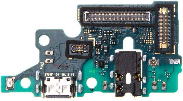 Actual product image Samsung Galaxy A71 Board with Charging Connector (Galaxy A71)