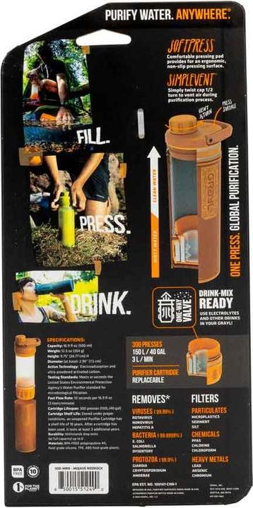 Image du produit Grayl Purificateur Ultrapress (0.50 l)