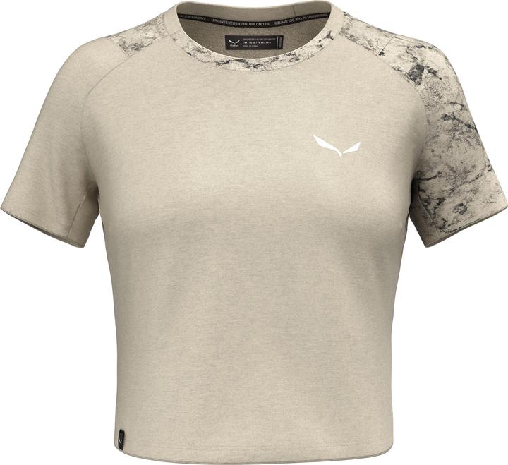 Salewa Lavaredo Hemp Cropped T-Shirt Da