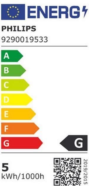 Label énergétique Philips Hue Adore Base BT (1050 lm, GU10)