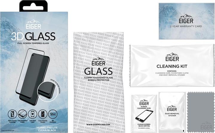 Image du produit Eiger Mountain Glass Clear Edge (1 pièce(s), Huawei P40 Lite)