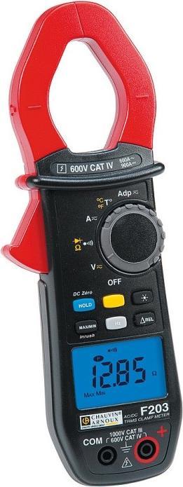Immagine prodotto Chauvin Arnoux Pinza amperometrica, multimetro manuale di (CAT IV 600V, CAT III 1000V)
