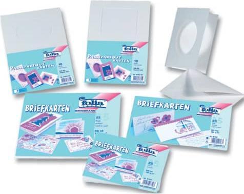 Immagine prodotto Folia Biglietto da lettera DIN A6 bianco (25 pz.)