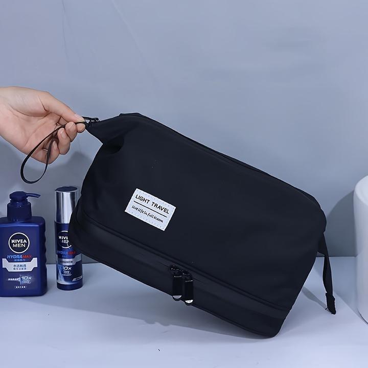 Image du produit Only-Bags.Store Trousse de toilette de voyage de grande capacité avec plusieurs compartiments, pour les voyages