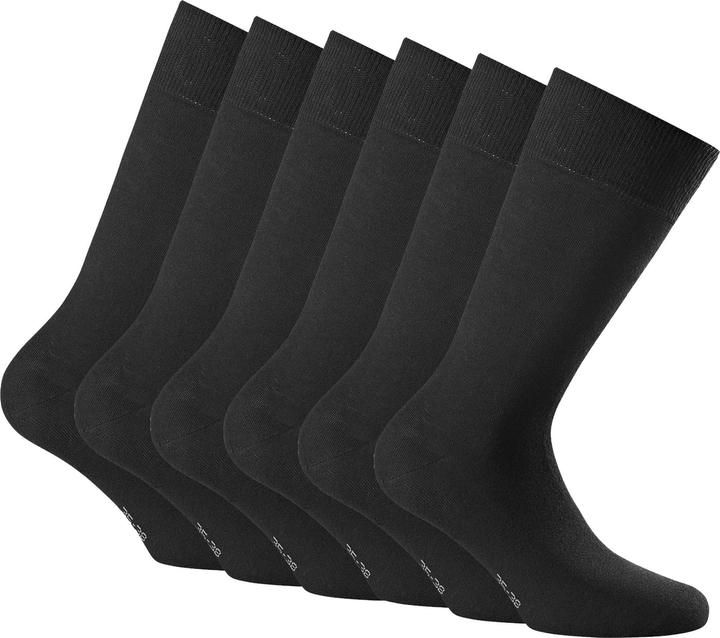 Rohner Socken Business Bequem sitzend (6er Pack, 47 - 50)