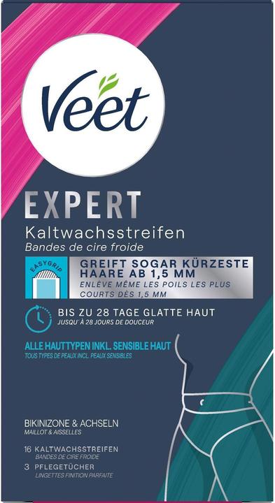 Actual product image Veet Cold wax strips (16 x, 28 g)